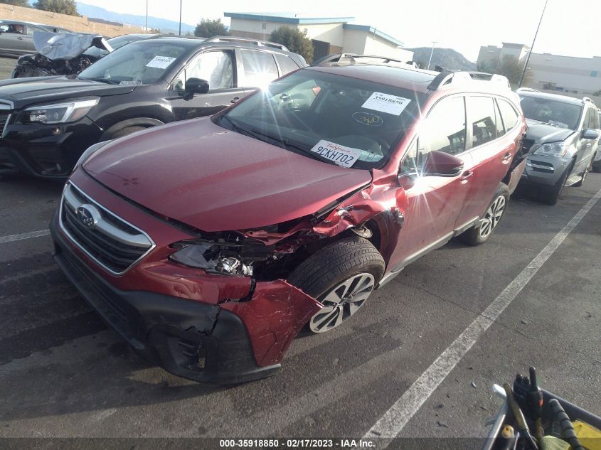 2022 SUBARU OUTBACK PREMIUM VIN: 4S4BTAFC3N3267268