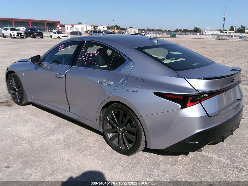2022 LEXUS IS IS 350 F SPORT VIN: JTHGZ1B27N5049150