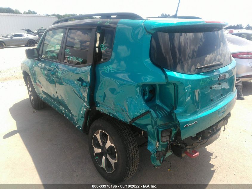 2021 JEEP RENEGADE TRAILHAWK VIN: ZACNJDC12MPM74513