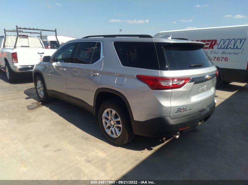 2021 CHEVROLET TRAVERSE LT CLOTH VIN: 1GNEVGKW8MJ235870
