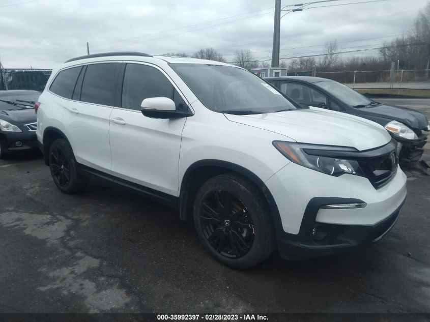 2022 HONDA PILOT SPECIAL EDITION VIN: 5FNYF6H27NB032219