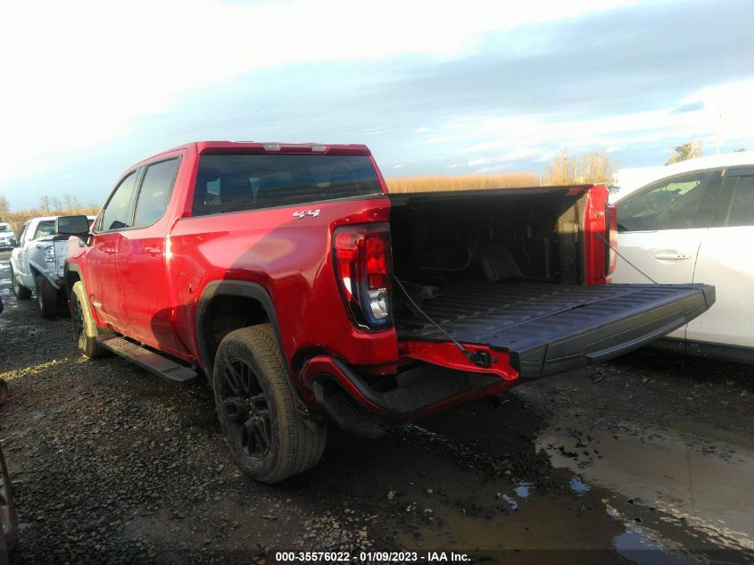 2022 GMC SIERRA 1500 ELEVATION VIN: 3GTPUCEK3NG543036