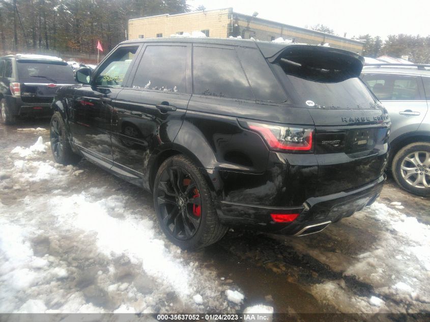 2022 LAND ROVER RANGE ROVER SPORT HST VIN: SALWS2RU9NA241393