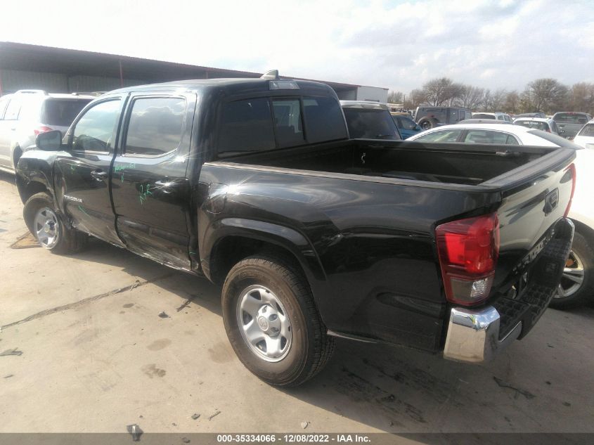 2021 TOYOTA TACOMA 2WD SR/SR5 VIN: 3TYAX5GN0MT023624