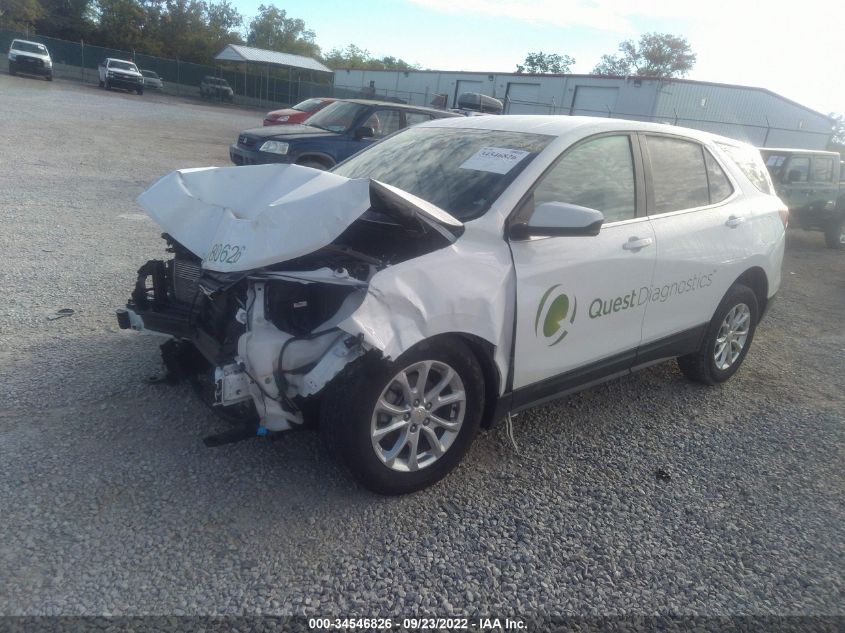 2021 CHEVROLET EQUINOX LT VIN: 2GNAXTEV1M6158874