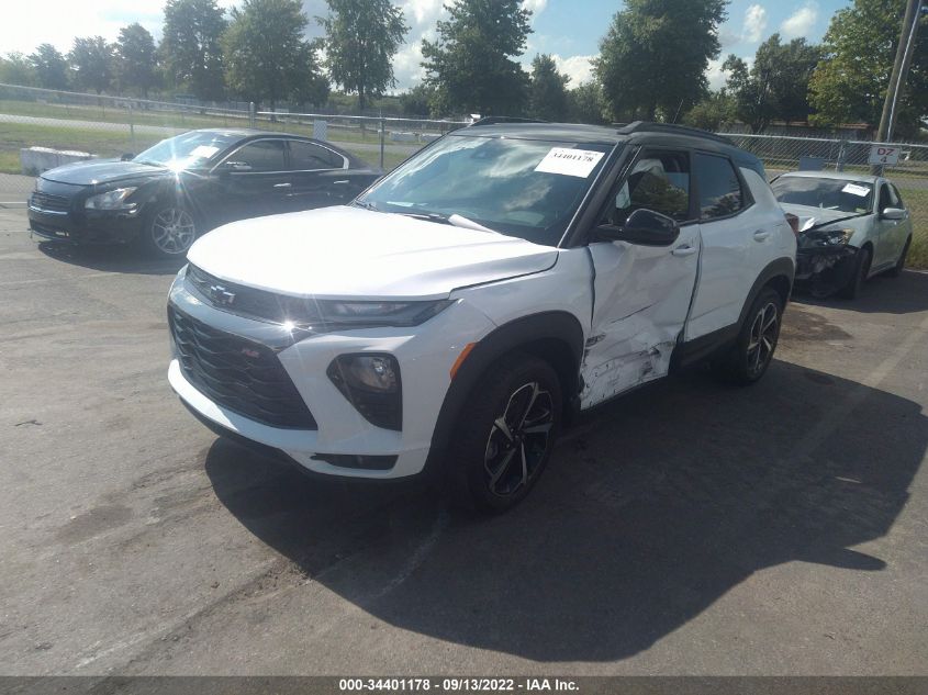 2021 CHEVROLET TRAILBLAZER RS VIN: KL79MUSL4MB081165