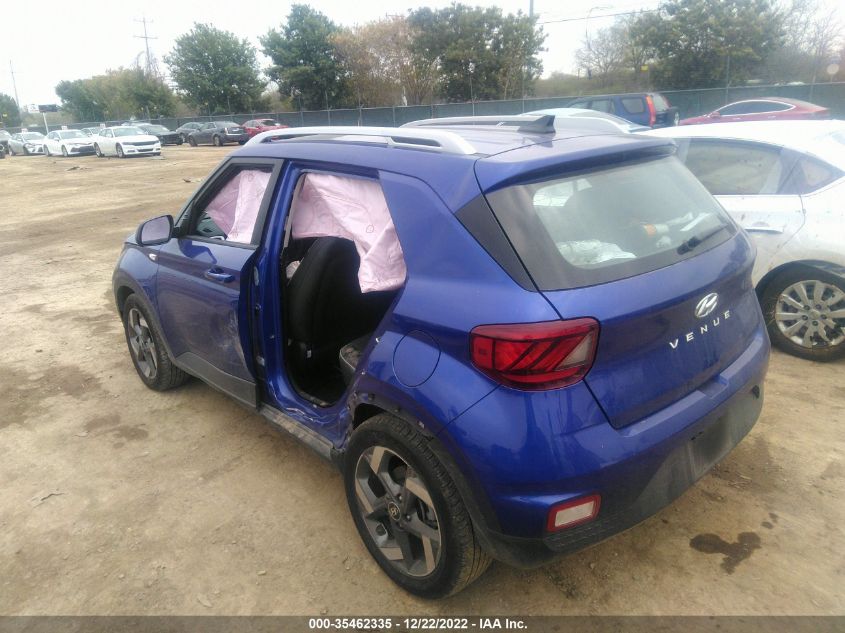 2022 HYUNDAI VENUE LIMITED VIN: KMHRC8A30NU157352