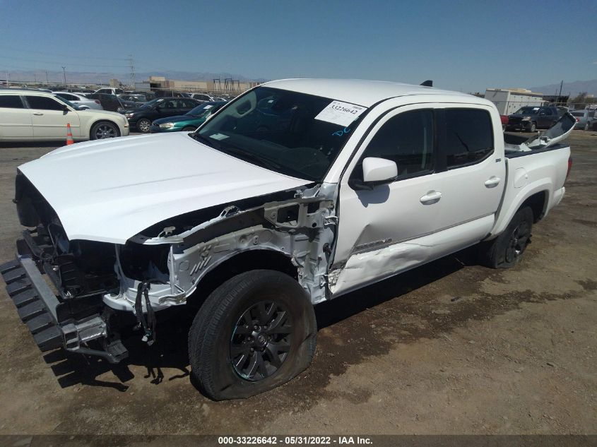 2021 TOYOTA TACOMA 4WD SR/SR5/TRD SPORT VIN: 3TMCZ5ANXMM407661
