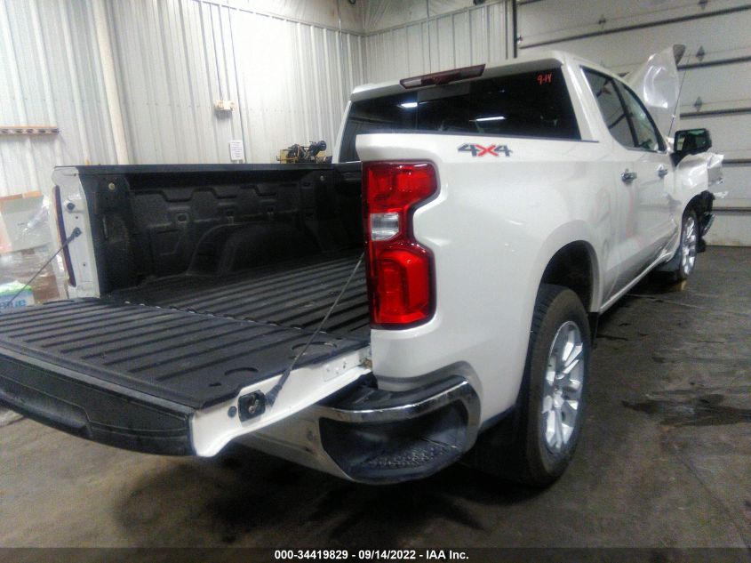 2022 CHEVROLET SILVERADO 1500 LTZ VIN: 1GCUDGED7NZ505465