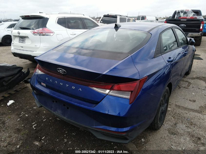 2021 HYUNDAI ELANTRA SEL VIN: KMHLM4AG6MU162732