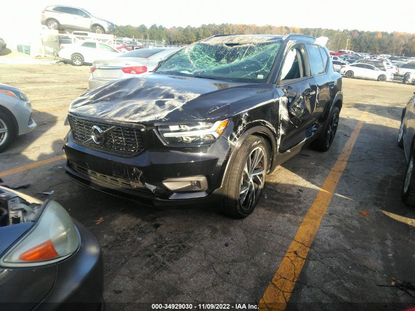 2021 VOLVO XC40 R-DESIGN VIN: YV4162UM5M2449533