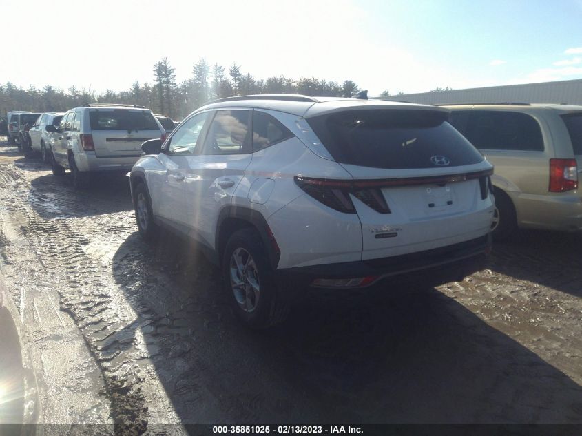 2022 HYUNDAI TUCSON SEL VIN: 5NMJBCAE0NH123945