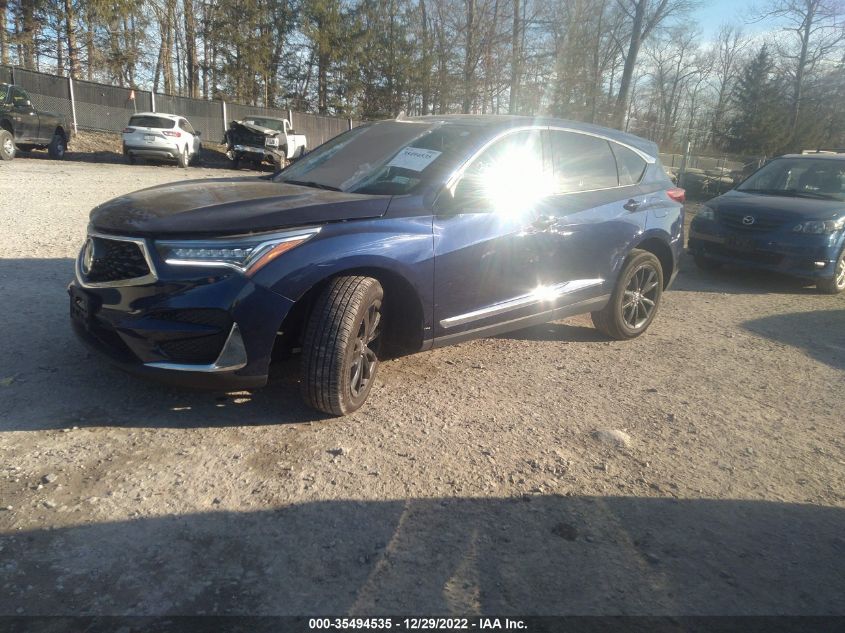 2021 ACURA RDX VIN: 5J8TC2H37ML006530