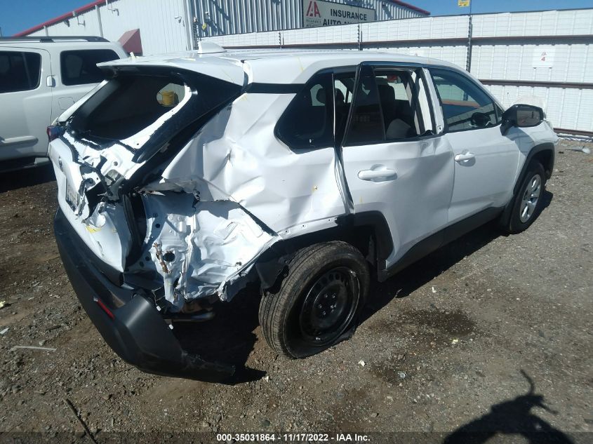 2022 TOYOTA RAV4 LE VIN: 2T3H1RFV5NW226562