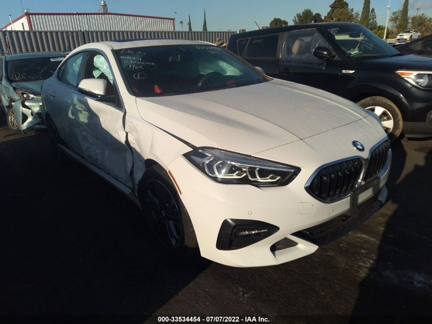 2021 BMW 2 SERIES 228I XDRIVE VIN: WBA73AK05M7G37598