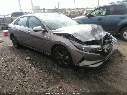 2021 HYUNDAI ELANTRA HYBRID BLUE VIN: KMHLM4AJ8MU007353