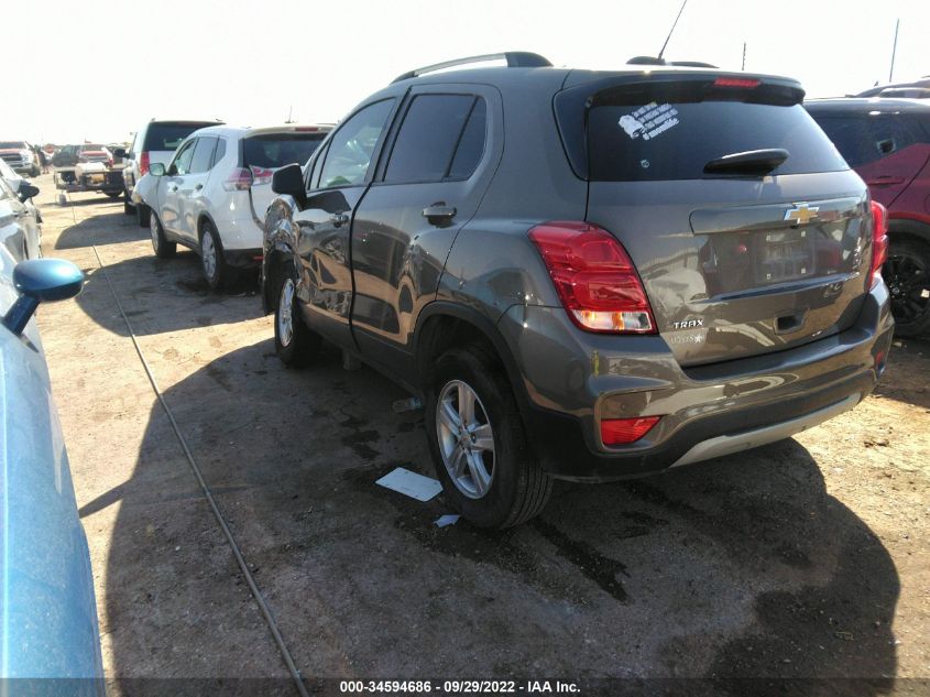 2021 CHEVROLET TRAX LT VIN: KL7CJLSBXMB322761