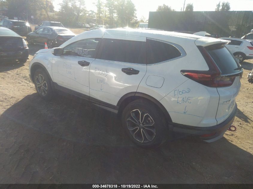 2022 HONDA CR-V EX-L VIN: 2HKRW2H89NH611781