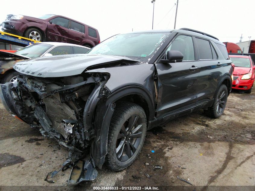 2021 FORD EXPLORER XLT VIN: 1FMSK8DH3MGA04974