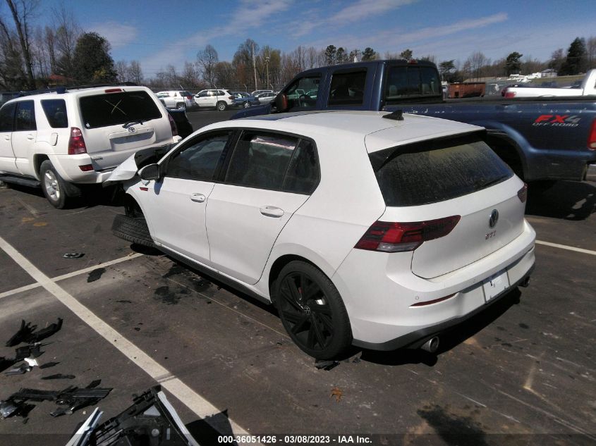 2023 VOLKSWAGEN GOLF GTI SE VIN: WVWRA7CD2PW133281