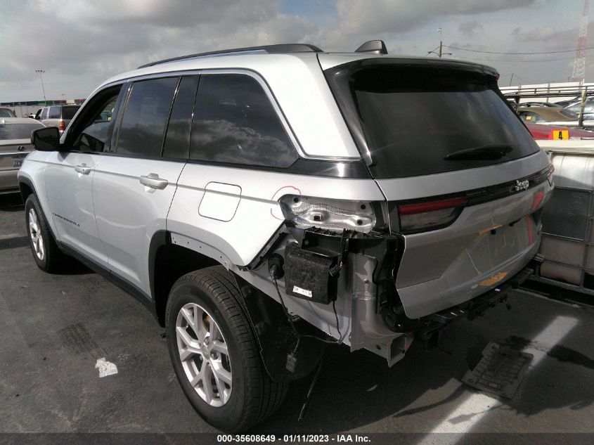 2022 JEEP GRAND CHEROKEE LIMITED VIN: 1C4RJGBG3N8532990