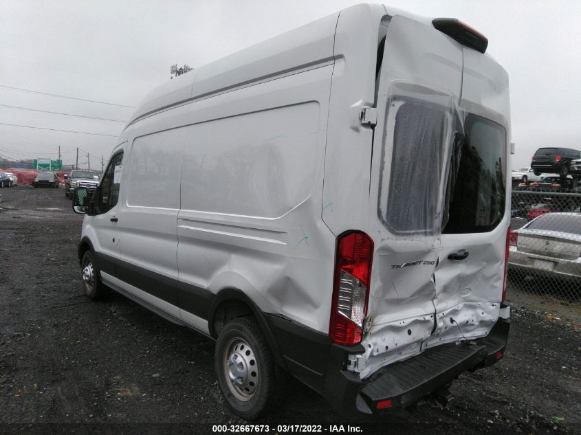 2021 FORD TRANSIT CARGO VAN VIN: 1FTBR1X87MKA13919