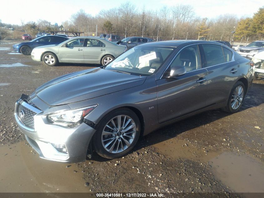 2020 INFINITI Q50 3.0T LUXE VIN: JN1EV7AR3LM254668