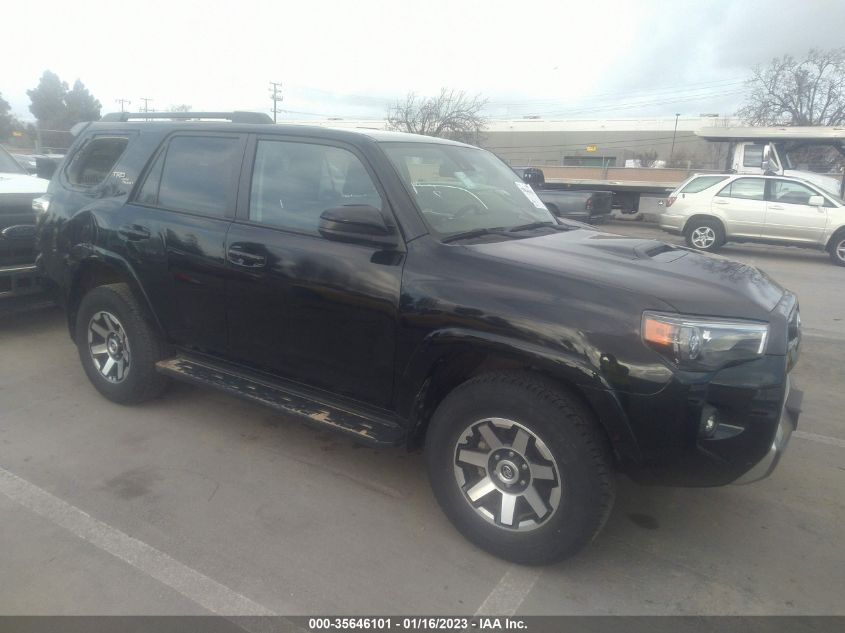 2021 TOYOTA 4RUNNER TRD OFF ROAD VIN: JTEPU5JRXM5931459