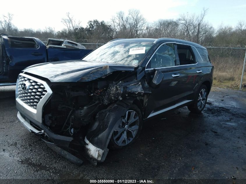 2022 HYUNDAI PALISADE SEL VIN: KM8R44HE6NU364938