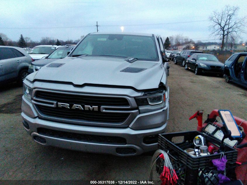 2022 RAM 1500 LARAMIE VIN: 1C6SRFJM8NN233970