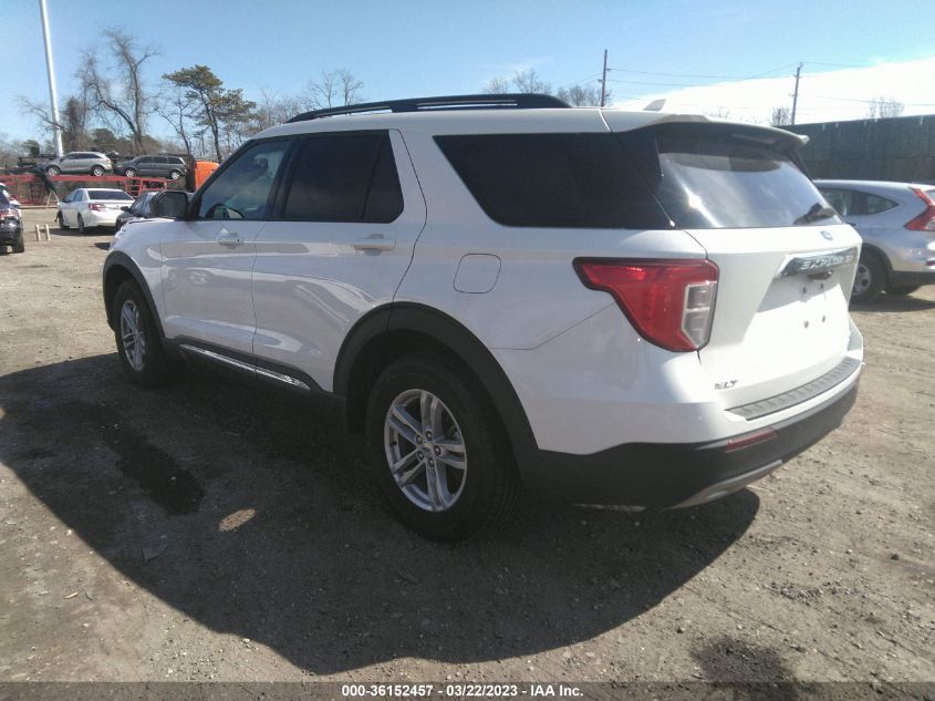 2022 FORD EXPLORER XLT VIN: 1FMSK8DH1NGA76628