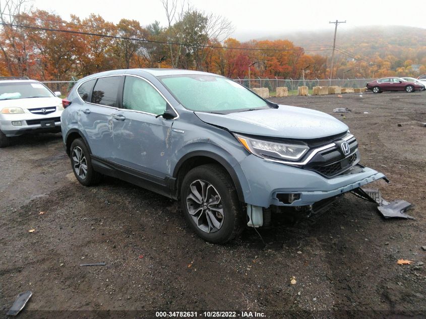 2022 HONDA CR-V HYBRID EX VIN: 5J6RT6H57NL005696