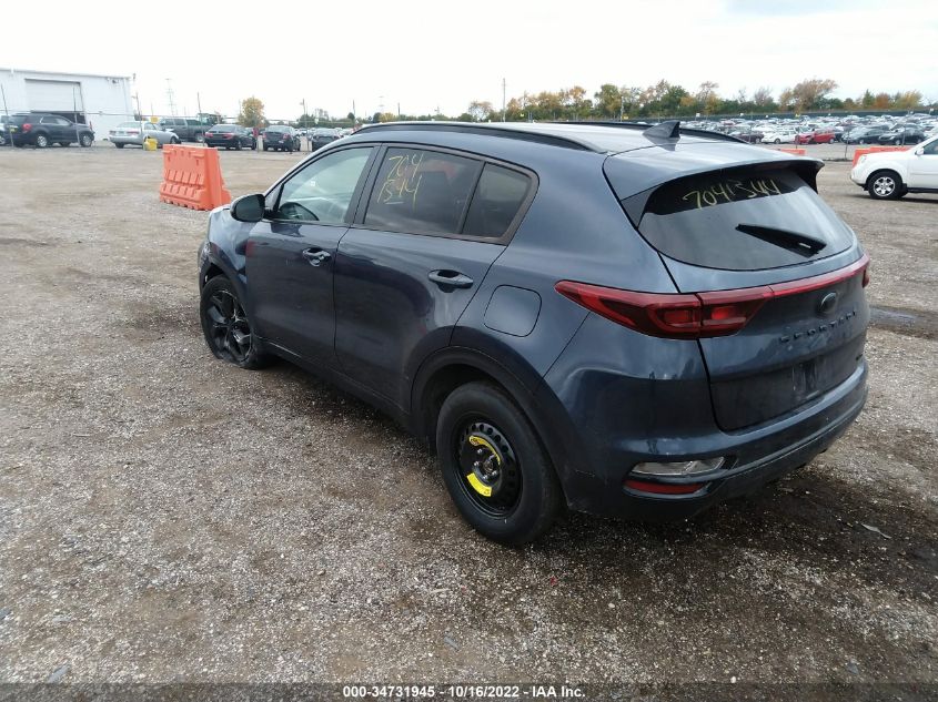 2021 KIA SPORTAGE S VIN: KNDP6CACXM7855194