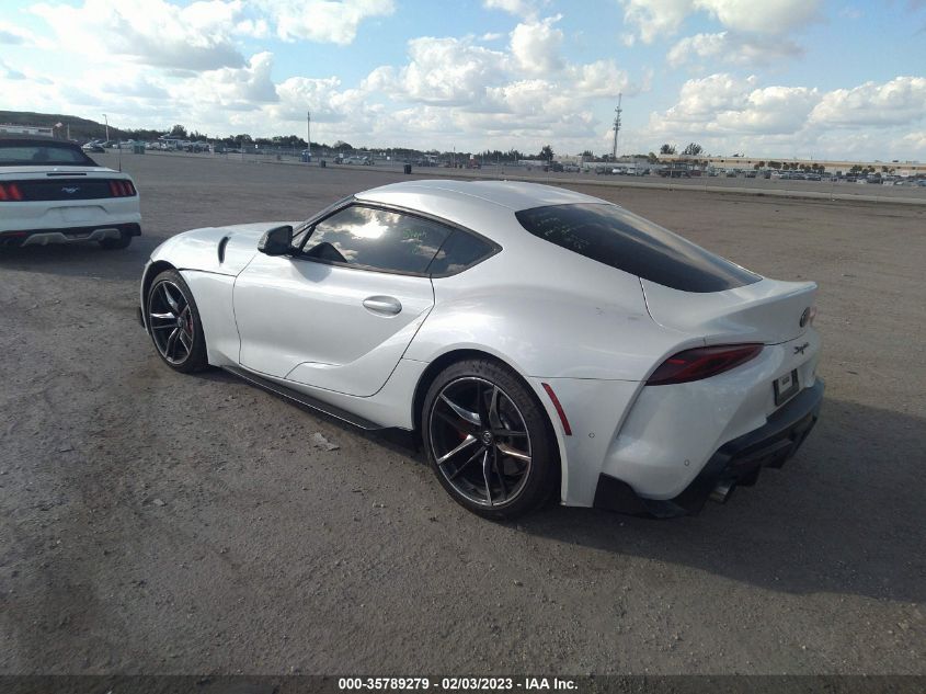 2021 TOYOTA GR SUPRA 3.0/3.0 PREMIUM VIN: WZ1DB0C03MW043209