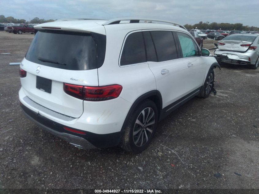 2022 MERCEDES-BENZ GLB GLB 250 VIN: W1N4M4HB4NW187727