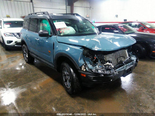 2022 FORD BRONCO SPORT BADLANDS VIN: 3FMCR9D91NRD41829