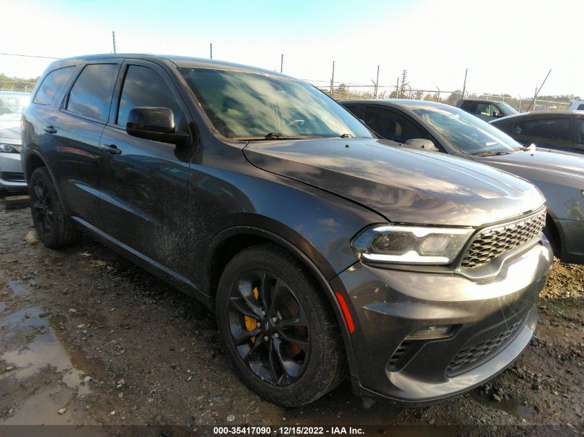 2021 DODGE DURANGO GT VIN: 1C4RDHDG5MC551658