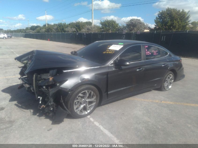 2020 HYUNDAI SONATA SEL VIN: 5NPEF4JA9LH014487