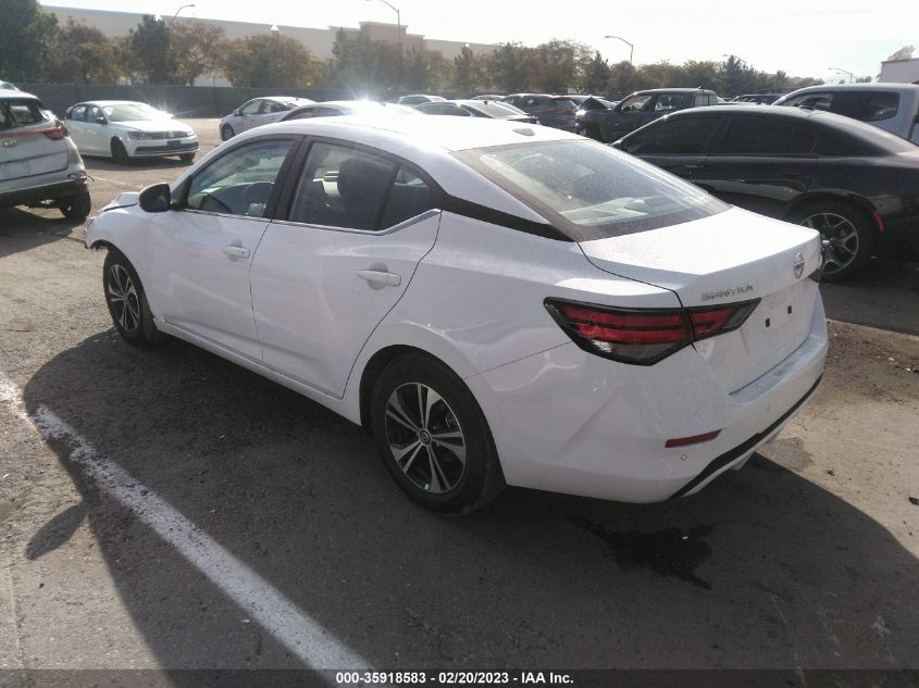 2022 NISSAN SENTRA SV VIN: 3N1AB8CV0NY311237