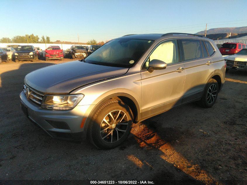 2021 VOLKSWAGEN TIGUAN SE/SE R-LINE BLACK/SEL VIN: 3VV2B7AX3MM089865