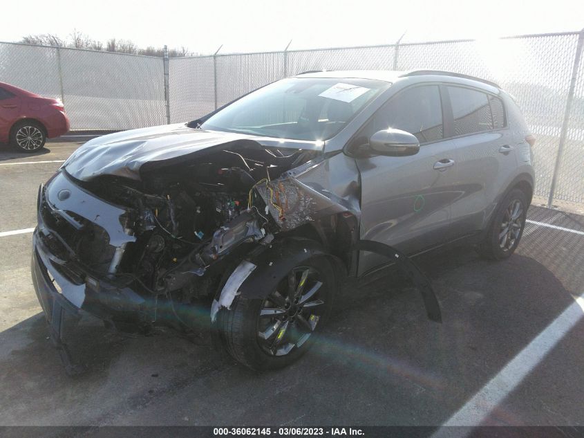 2022 KIA SPORTAGE NIGHTFALL VIN: KNDP6CAC9N7024495