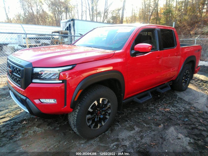 2022 NISSAN FRONTIER PRO-4X VIN: 1N6ED1EK3NN617801
