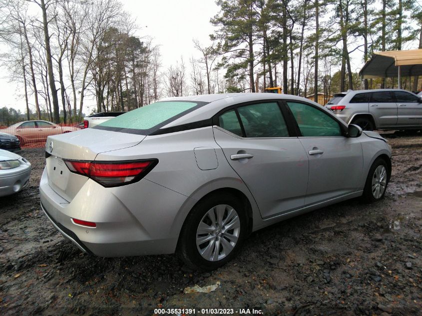 2021 NISSAN SENTRA S VIN: 3N1AB8BV0MY209758