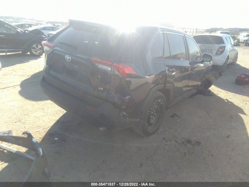 2022 TOYOTA RAV4 LE VIN: 2T3H1RFV6NC193928