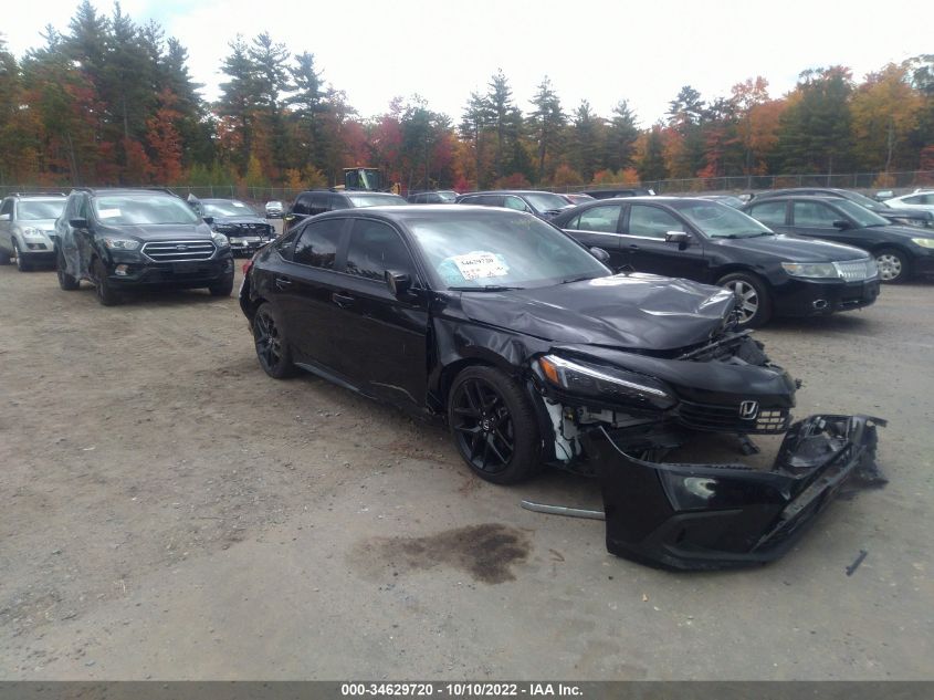 2022 HONDA CIVIC SEDAN SPORT VIN: 2HGFE2F59NH589547