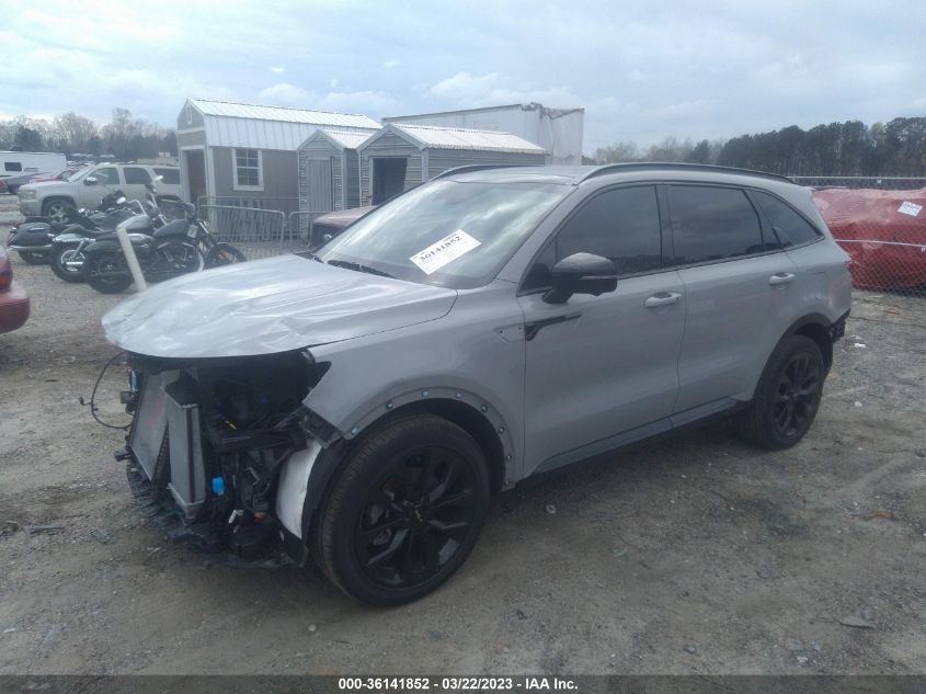 2022 KIA SORENTO SX PRESTIGE VIN: 5XYRK4LF0NG143203