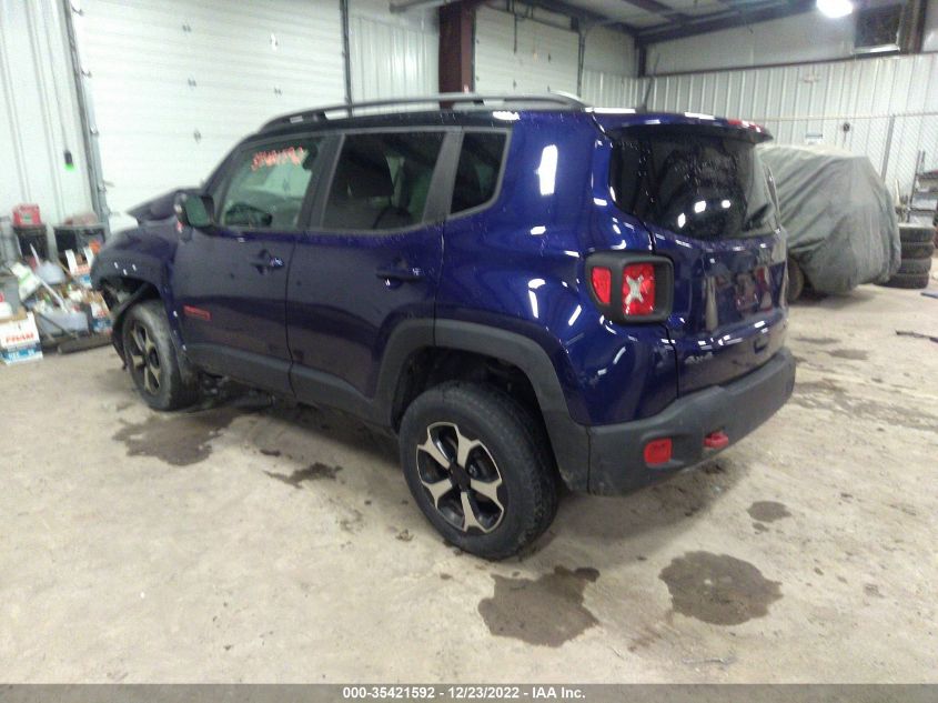 2021 JEEP RENEGADE TRAILHAWK VIN: ZACNJDC10MPM30851
