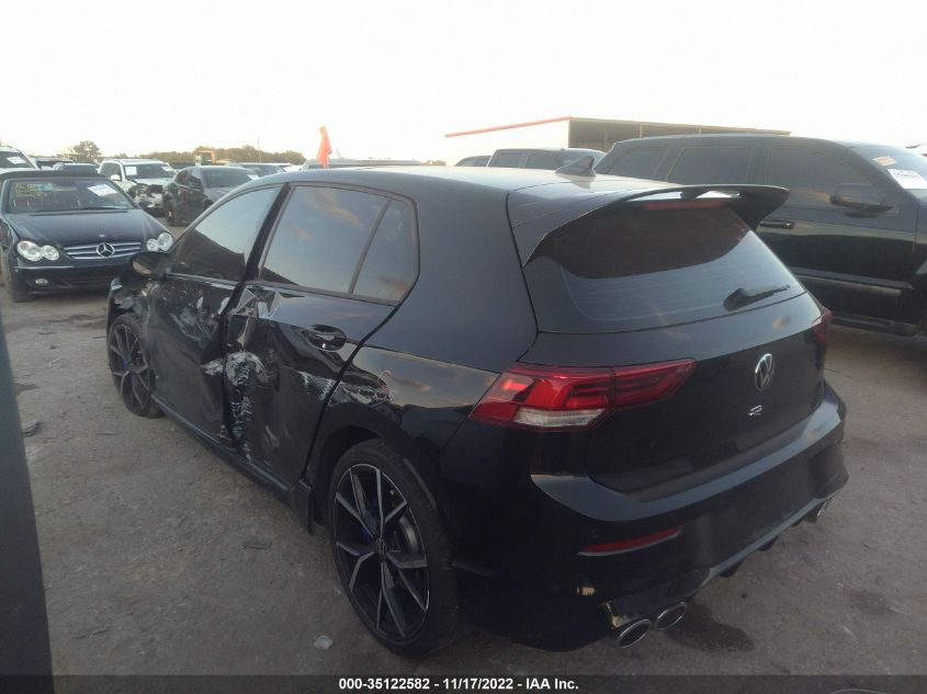 2022 VOLKSWAGEN GOLF R VIN: WVWFB7CD3NW135487