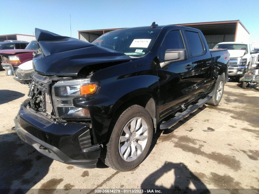2021 CHEVROLET SILVERADO 1500 CUSTOM VIN: 1GCPWBEH8MZ132724