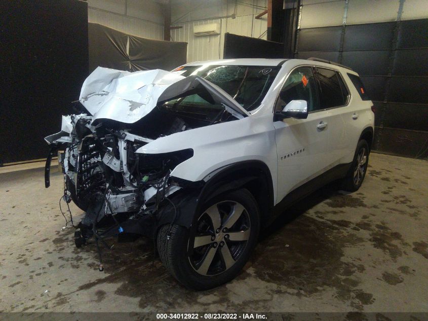 2021 CHEVROLET TRAVERSE LT LEATHER VIN: 1GNEVHKW6MJ248395